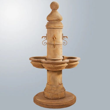 Giannini Garden Beaumont Fountain For Rustic Iron Spouts